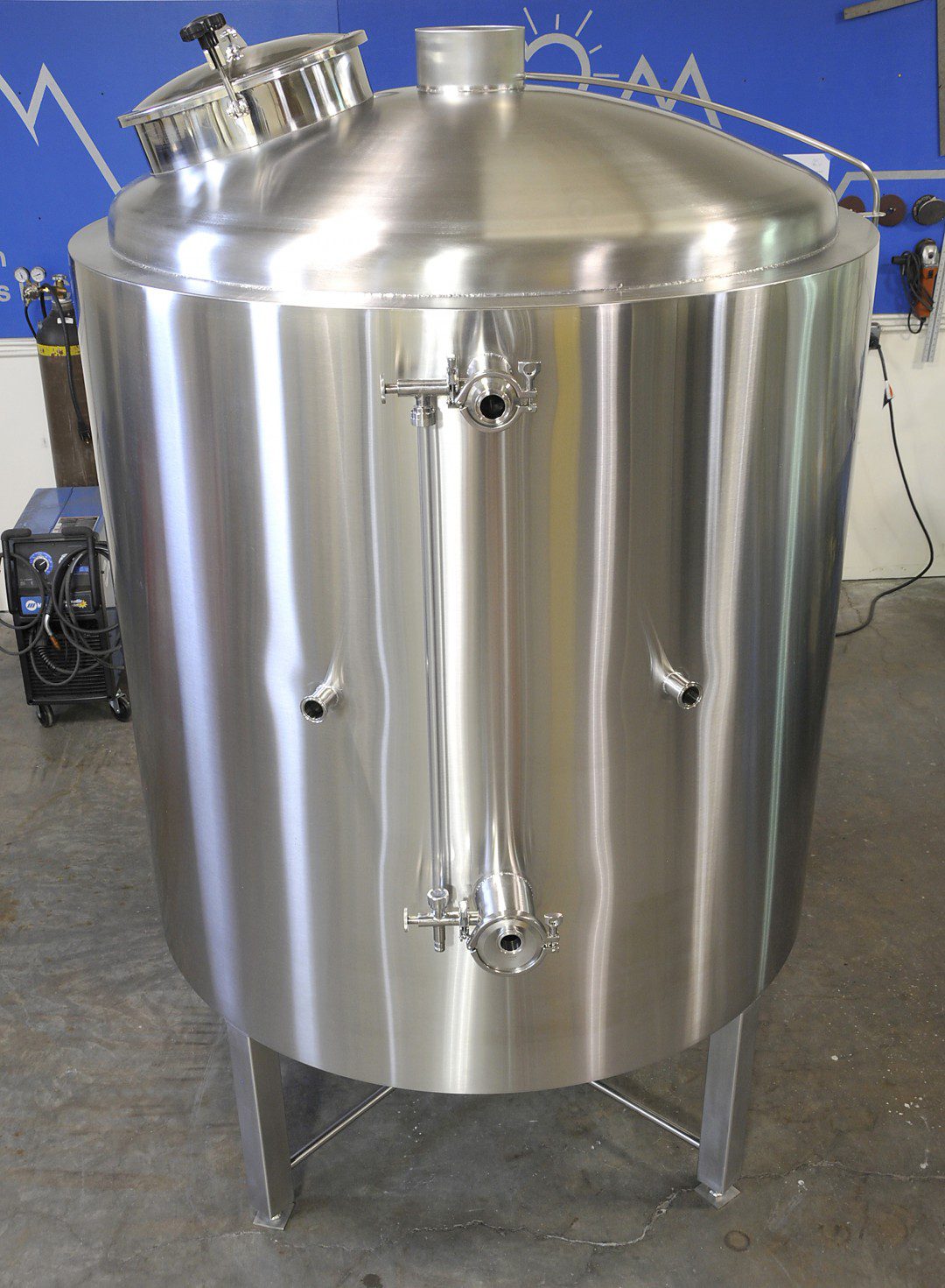 10 BBL Brew kettle 02 copy - Rocky Mountains Vessels